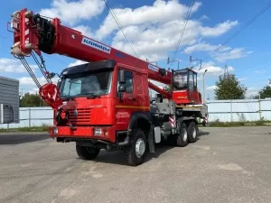 Автокран Клинцы на шасси HOWO 6x6 полный привод