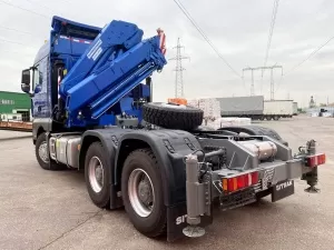 Краноманипуляторная установка на шасси SITRAK C7H 6х4