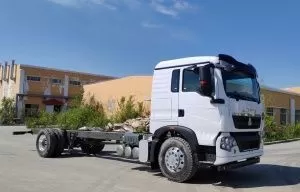 Шасси HOWO T5G 4x2 280 рессоры, АКПП+КОМ, 4000