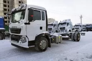Шасси HOWO T5G 4x2 280 пневма, АКПП, 5400